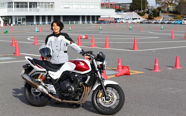 画像2: 「STEC Bike Only Day」にオートバイ女子部の新メンバー大林和恵さんが参加しました!