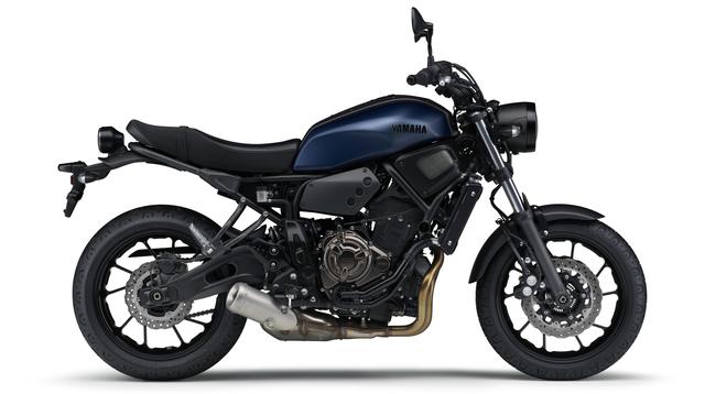 画像4: ヤマハ「XSR700 ABS」の2019年モデルは、新色のマットブルーを追加して3月28日リリース!