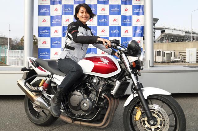 画像1: 「STEC Bike Only Day」にオートバイ女子部の新メンバー大林和恵さんが参加しました!