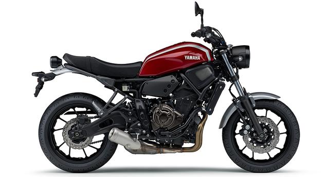 画像10: ヤマハ「XSR700 ABS」の2019年モデルは、新色のマットブルーを追加して3月28日リリース!