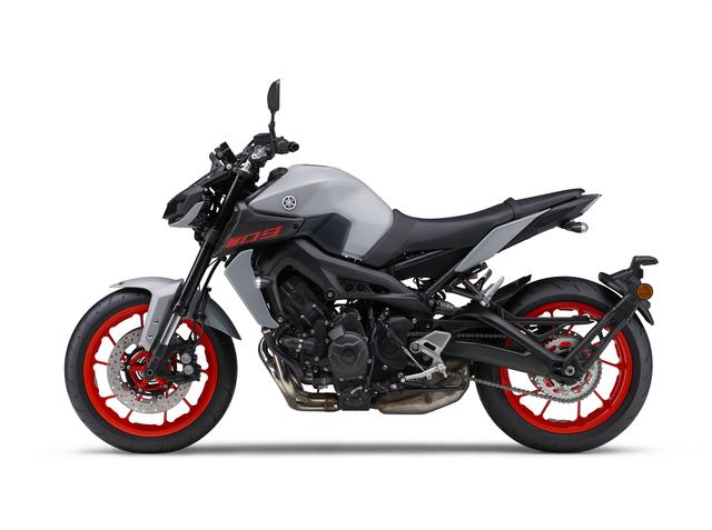 画像3: バーミリオンホイールを履いたマットライトグレーがMT-09にもラインナップ