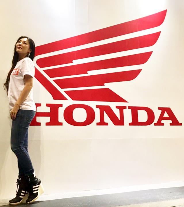 画像3: まずはホンダさんブース、フォトスポットがいっぱい!