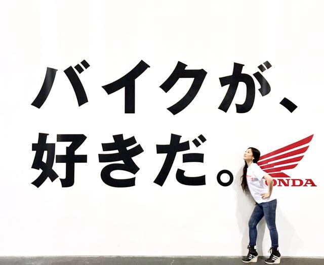 画像2: まずはホンダさんブース、フォトスポットがいっぱい!