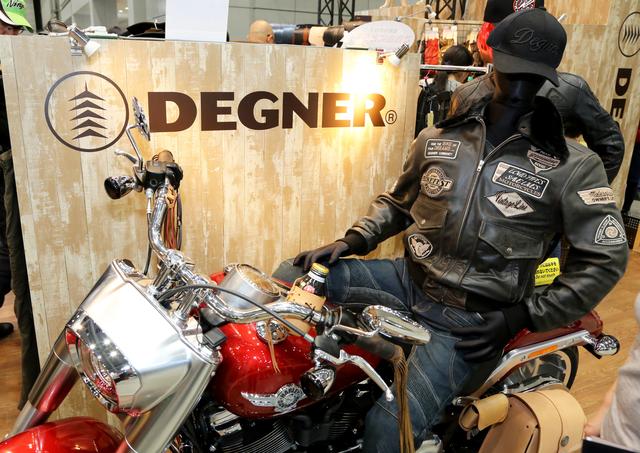 画像2: デグナーは東京モーターサイクルショーに初出展しました!