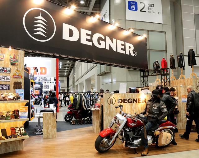 画像1: デグナーは東京モーターサイクルショーに初出展しました!