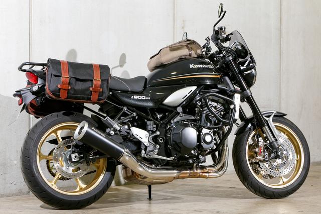 画像6: ②クラシカルなスタイリングを加速させる帆布製バッグのコーディネート カワサキ Z900RS