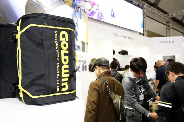 画像5: 東京モーターサイクルショー2019で発見したゴールドウインの新作バッグがまた流行りそう!