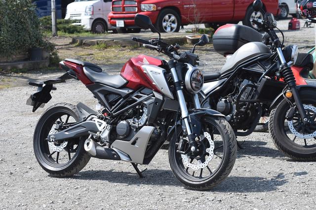 画像: 通勤だけじゃない、遊びにもよく走ってます、CB125R♪