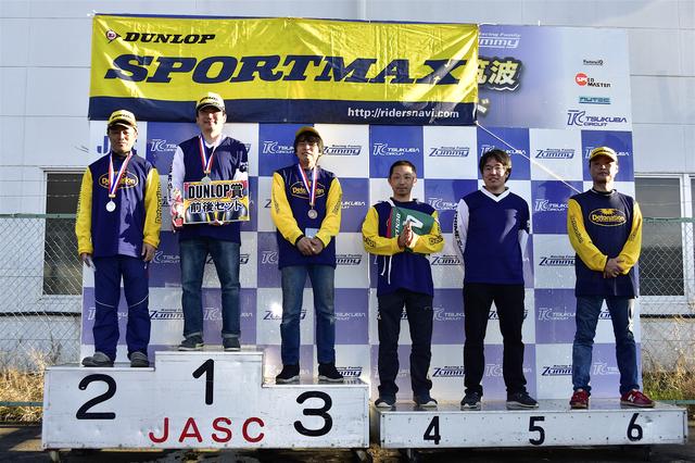 画像: 左から2位・吉野選手、1位・池田選手、3位・中嶋選手、4位・早川選手、5位・冨永選手、6位・大越選手
