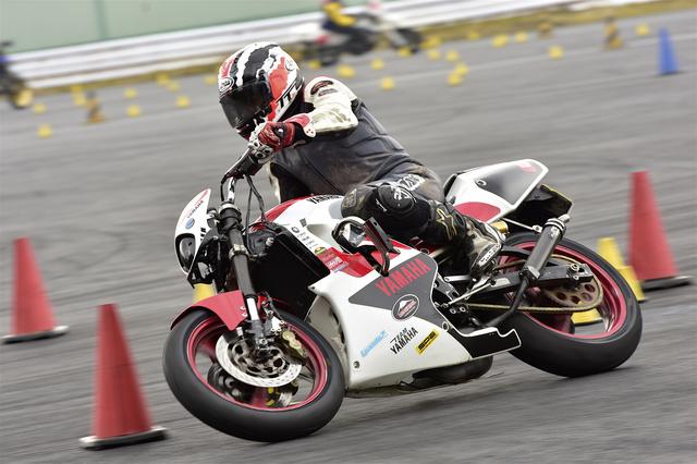 画像: A級3位・中嶋秀和選手&TZR250R