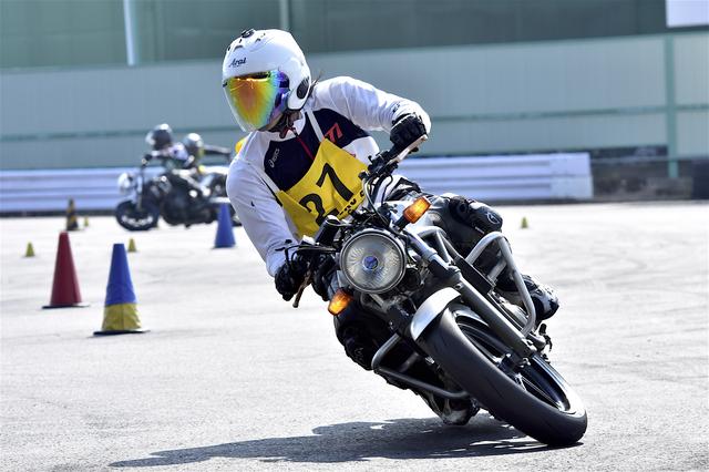 画像: NO級1位 室伏克樹&VTR250 1分44秒345