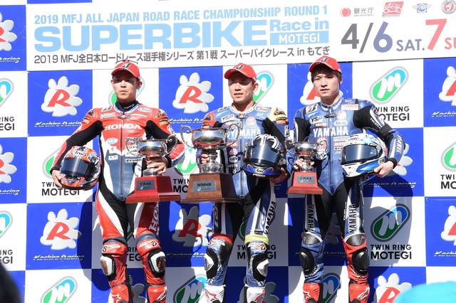 画像: <全日本ロードレース> 開幕戦レース1から横綱相撲!
~絶対王者完勝! 高橋及ばず~