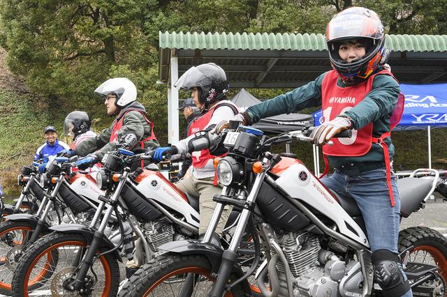 画像3: 美環×YAMAHA Tricker【オートバイ女子部のフォトアルバム】