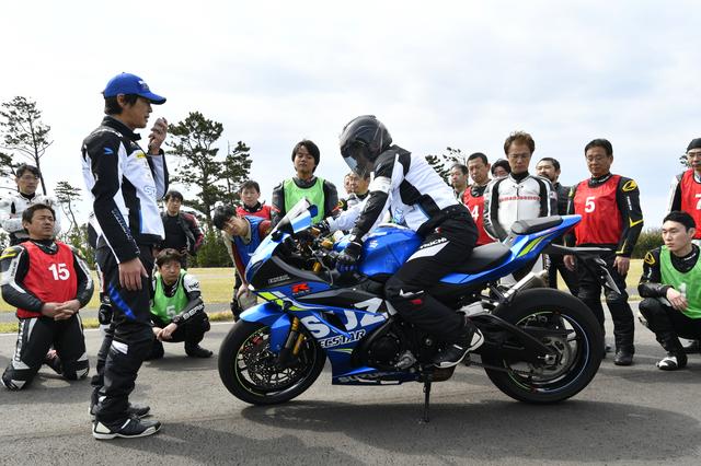 画像: バイクの正しい乗り方を教わって~ (これがかなり勉強になりました)