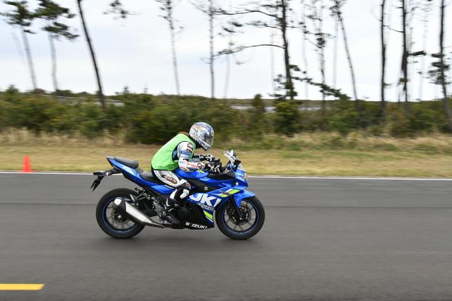 画像3: 【連載】もっと上手くなりたい! 葉月美優のGSX250R RIDING DIARY(第12回:スズキ北川ライディングスクール in 竜洋 編)