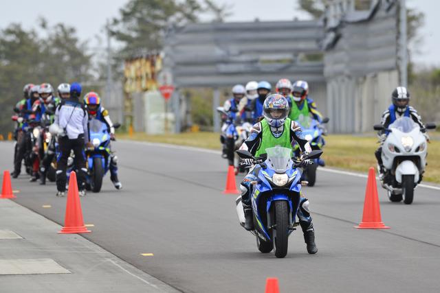 画像4: 【連載】もっと上手くなりたい! 葉月美優のGSX250R RIDING DIARY(第12回:スズキ北川ライディングスクール in 竜洋 編)