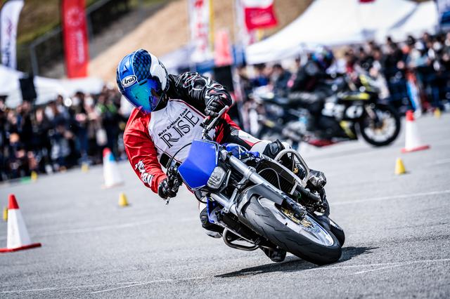 画像: ナップスクラス2位・和田貴宏選手&TZR250R