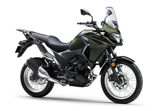 画像: VERSYS-X 250(メタリックマットカバートグリーン×メタリックグラファイトグレー)/税込64万0,440円