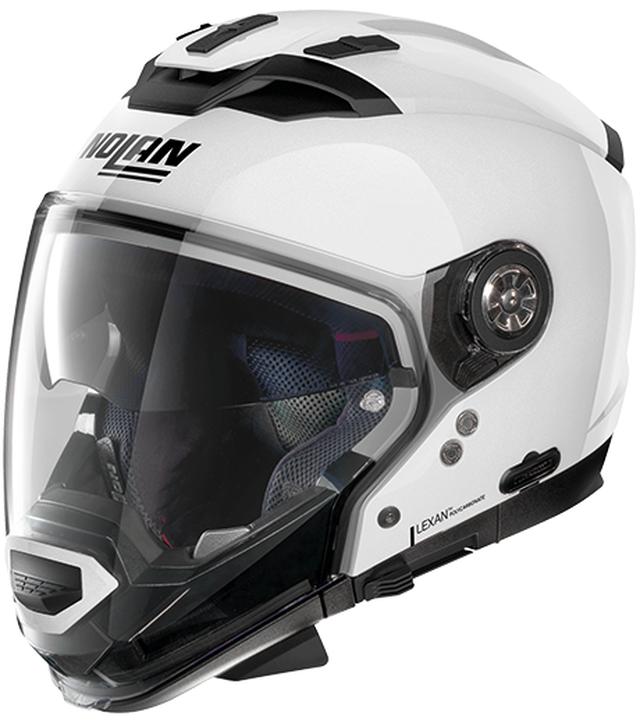 画像3: インナーサンバイザー搭載、帽体は超高強度軽量素材LEXANポリカーボネートを採用!