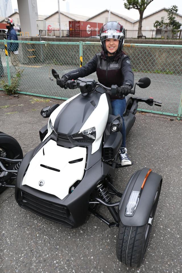 画像10: 3月29日にBRP「can-am RYKER」の発表会&試乗会に 私、梅本まどかも行ってきました!