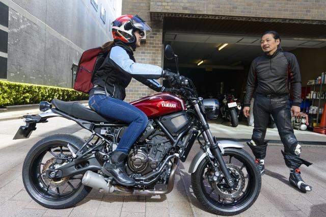画像4: ヤマハXSR700で平成最後のツーリング!(梅本まどか)