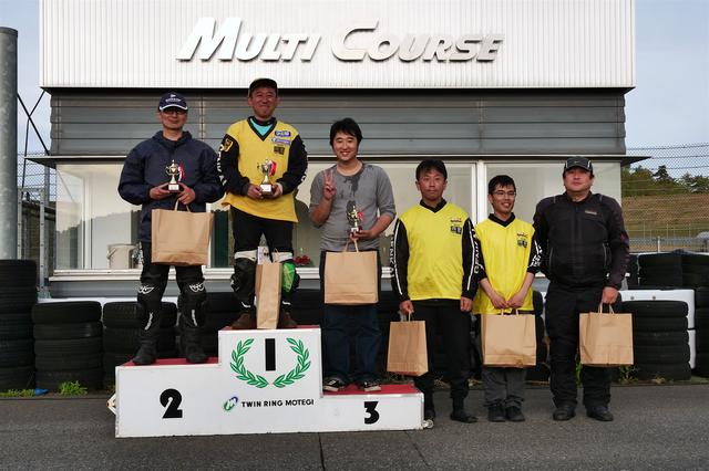 画像: 左から2位・福井雅樹選手、1位・前園泰成選手、3位・吉原 翼選手、4位・空岡誠実選手、5位・渡邊広貴選手、6位・伊藤雅敏選手