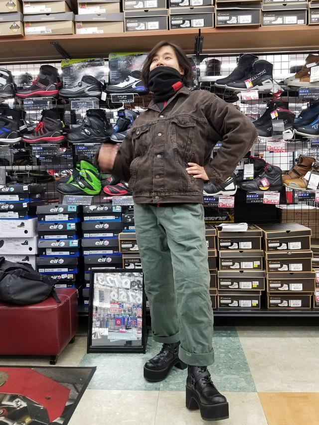 画像7: 今回のツーリング!1番の目的は「サラサちゃんのブーツを買いに行こう♪」