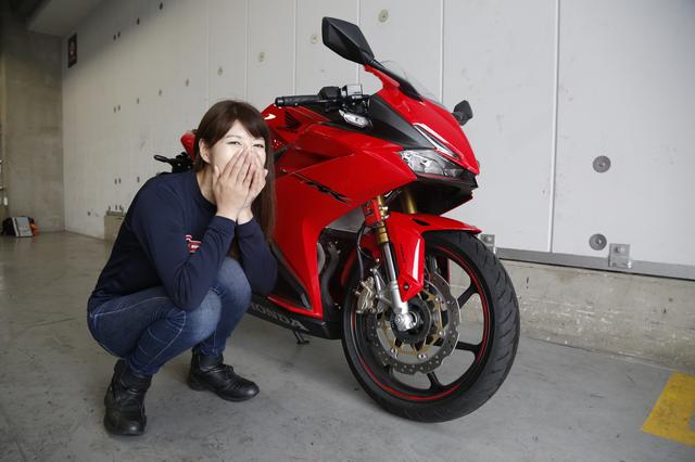 画像5: 大関さおり×HONDA CBR250RR【オートバイ女子部のフォトアルバム】