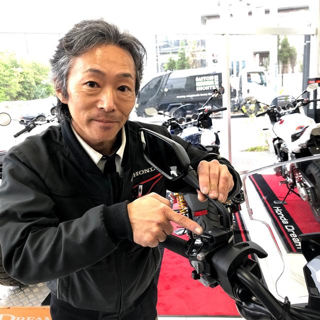 画像3: 「幼少よりバイクに親しみ国際A級ライセンス所得後、テクニカルスポーツ関東より全日本ロードレースの参戦していました。サーキットではSSばかりなので、普段はトレーニングでOFF、ツーリングではアドベンチャーモデル、通勤ではスクーターなど、いろんなオートバイに乗っています!」