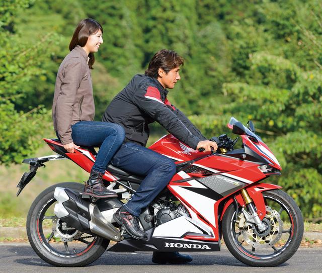 画像3: RIDING POSITION ライダー身長:179㎝、パッセンジャー身長:172㎝