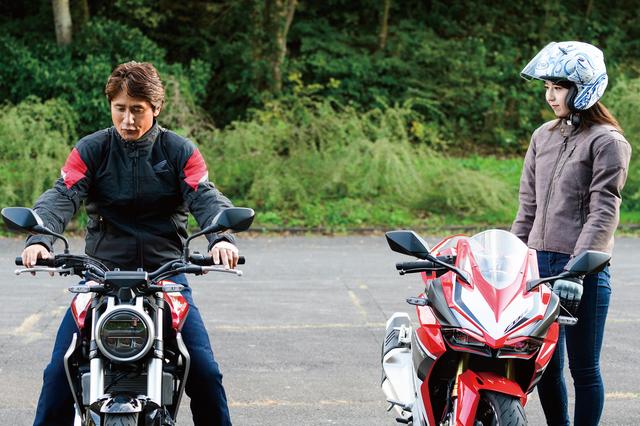 画像1: RIDING POSITION ライダー身長:179㎝、パッセンジャー身長:172㎝