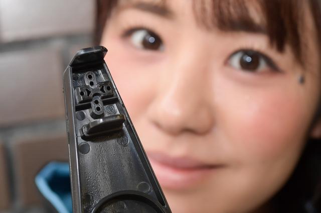 画像2: チェーンを囲む箱形にして、一度で全体に吹ければもっと便利かも