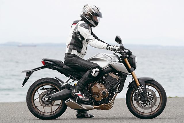 画像: RIDING POSITION 身長:176㎝ 体重:68㎏
