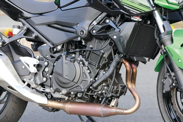画像1: 250と共通の車体で軽快さと余裕の走りを獲得