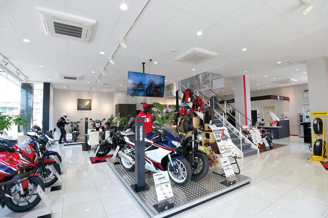 画像: ホンダ二輪車の全車種を取り扱う唯一の専門店!