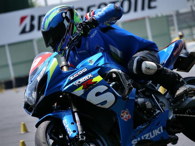 画像: A級6位・辻家治彦選手&GSX-R1000