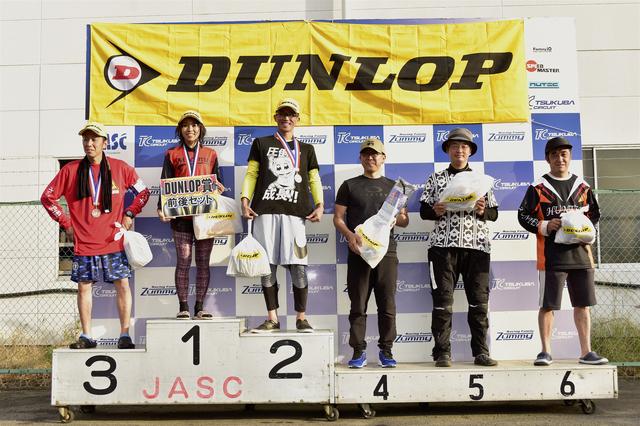 画像: 1位・木津谷香織、2位・室伏克樹、3位・成田光佑、4位・和田一樹、5位・蔵島清志、6位・梅谷吉輝