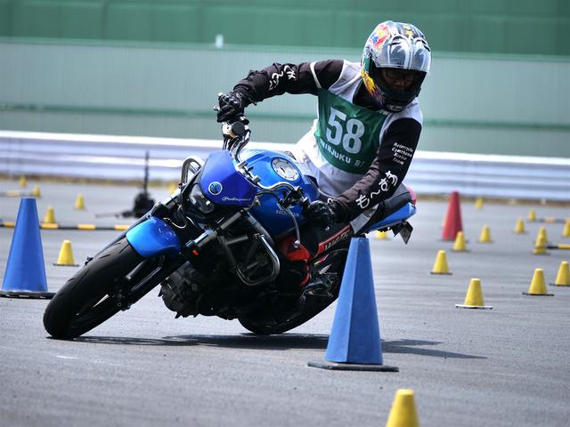 画像: C1級1位 渡辺籐太&VTR250 1分45秒612
