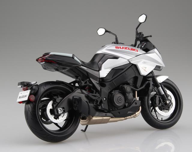 画像3: 青島文化教材社の「1/12 完成品バイク」シリーズ! 「銀」も「黒」も2019年7月発売予定!
