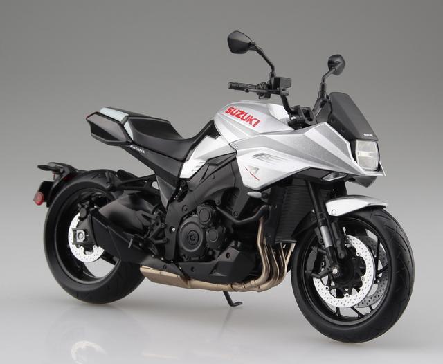 画像1: 青島文化教材社の「1/12 完成品バイク」シリーズ! 「銀」も「黒」も2019年7月発売予定!