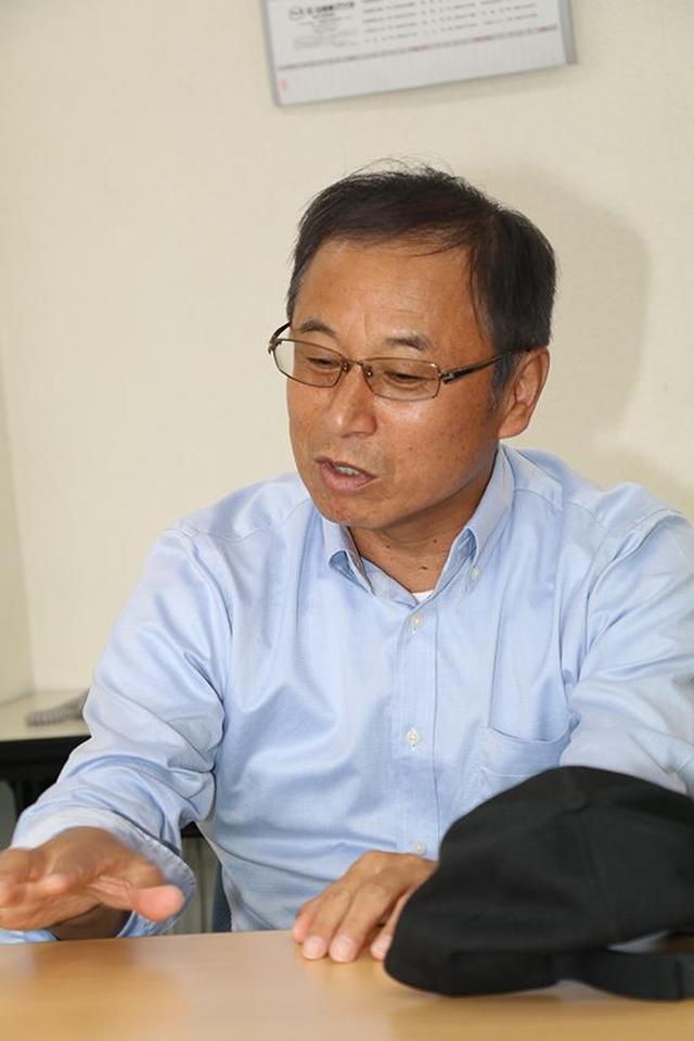 画像: 四輪も二輪もテストに携わる人は必ず再現が出来ることが大事だという実車試験部実車試験第4ユニット課長の大堀敏行(おおほりとしゆき)さん。