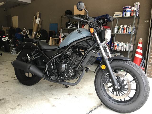 画像1: ☆今回メインで乗ったのは、ホンダのレブル250!