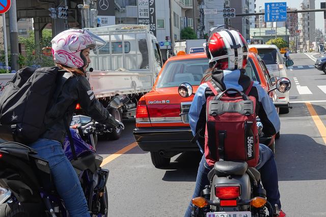 画像5: 集合場所のオートバイ編集部へ。