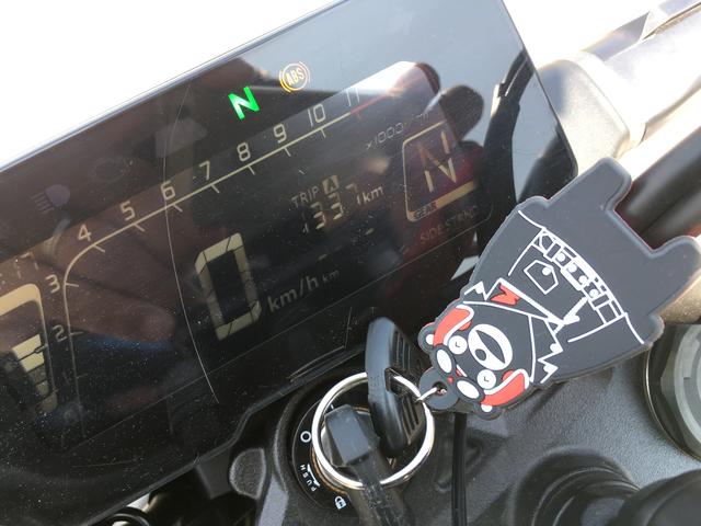 画像: トリップはゼロスタートじゃなかったんで、片道133.7km ギアポジション表示は250Rにはないんだぜ♪