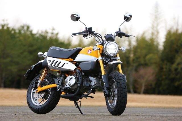 画像: ●水冷4ストOHC2バルブ単気筒 ●124cc ●9.4PS/7000rpm ●1.1kg-m/5250rpm ●105kg/107kg(ABS) ●775mm ●5.6L ●120/80-12・130/80-12 (※スペックの並び順は、エンジン型式・排気量・最高出力・最大トルク・車両重量・シート高・燃料タンク容量・タイヤサイズ) 税込価格:40万7,000円/44万円(ABS)