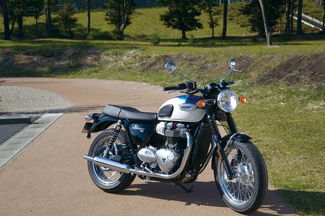 画像: BONNEVILLE T100 123万1100円/126万9980円
