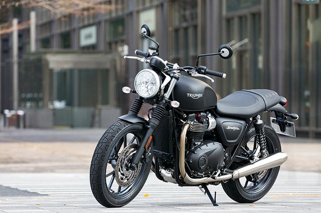 画像: STREET TWIN 105万600円/107万6600円