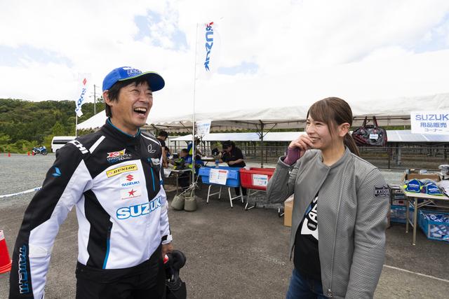 画像: 北川さんとは約2カ月ぶりの再会でした。覚えていてくださって嬉しかったぁ! また竜洋行きます!!