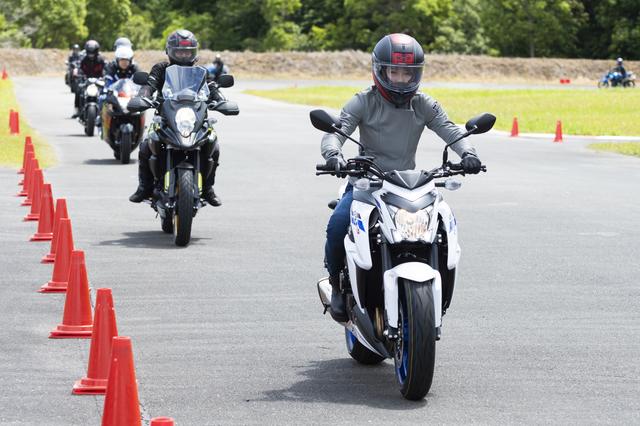画像2: 次に試乗したのはネイキッドスポーツの「GSX-S1000 ABS」