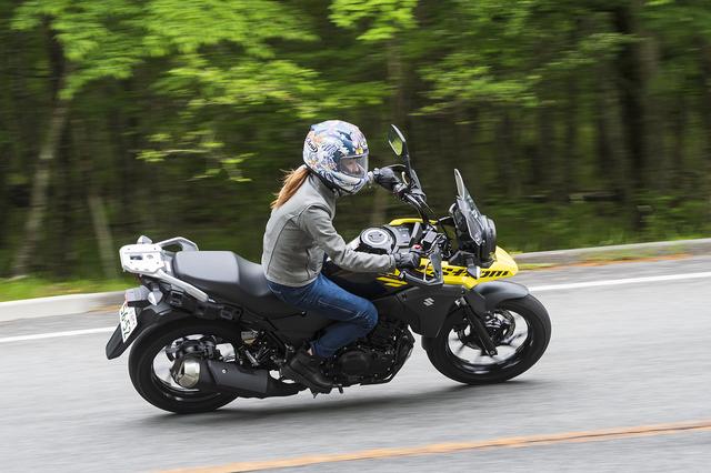 画像3: 葉月美優×SUZUKI V-Strom250 ABS【オートバイ女子部のフォトアルバム】